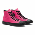 Hot Pink and Black Chuck Taylors
